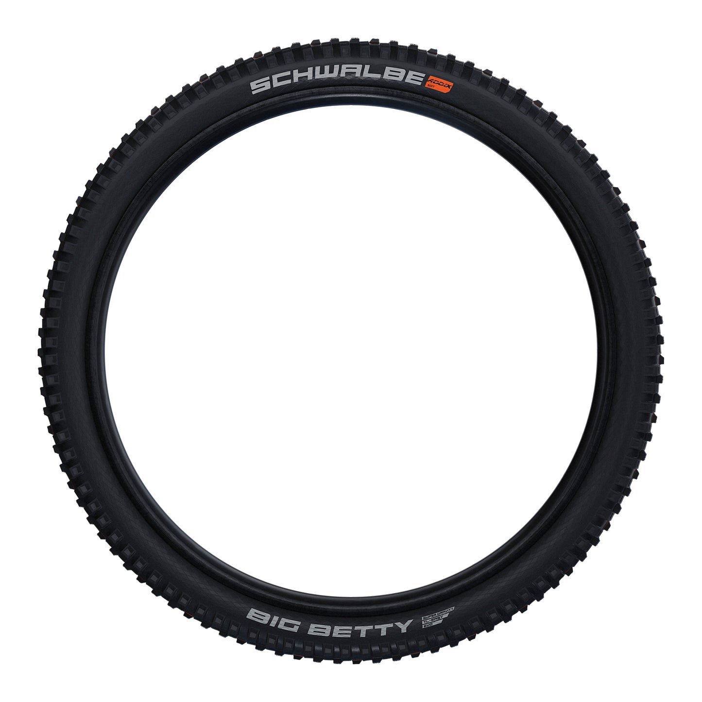 MTB Gravity Tire - E-Bike 29 X 2.60 Schwalbe Big Betty Addix Super Gravity Enduro Black TLE Tubeless Ready TS (65-622) E-Bike Approved e50