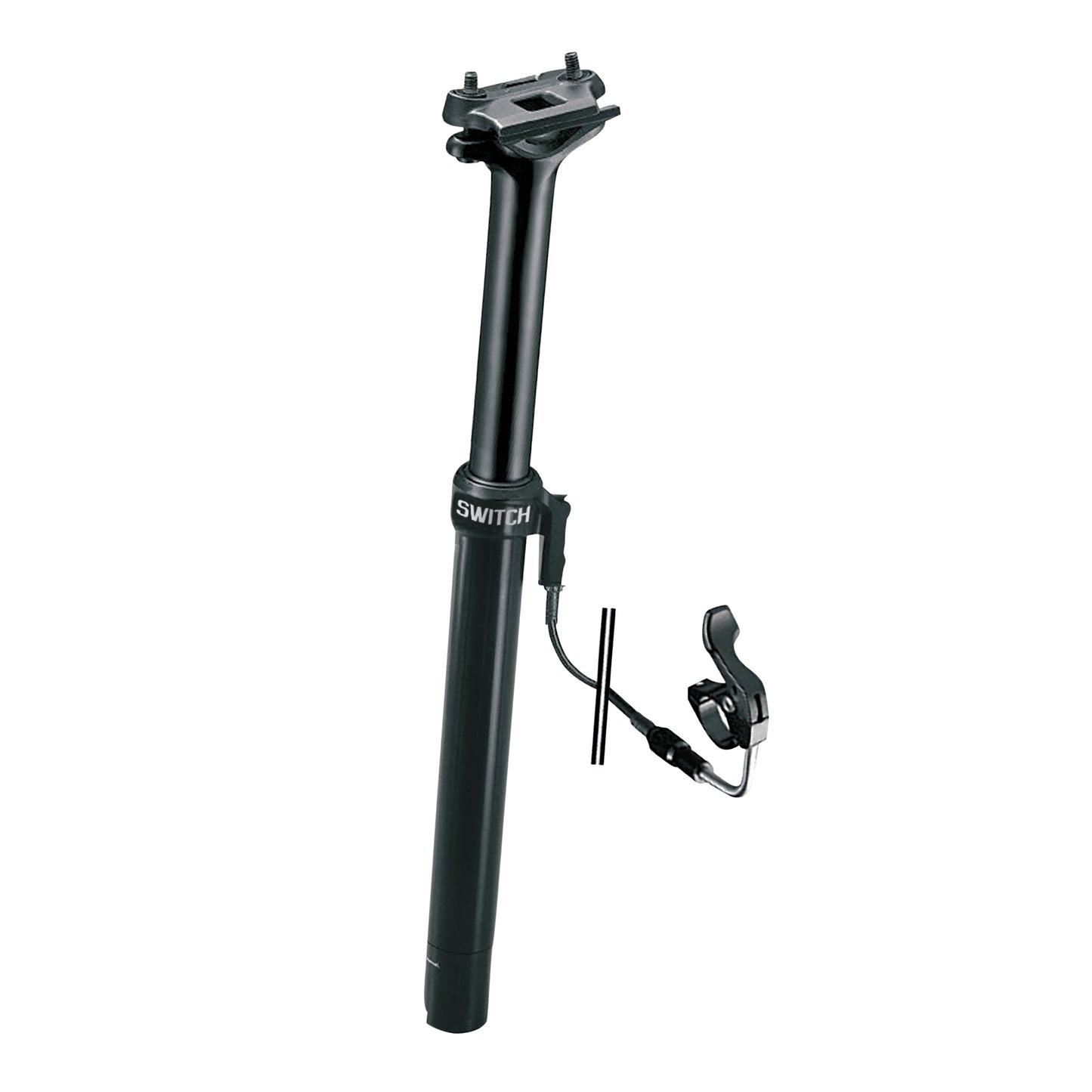 Dropper seatpost Switch diam 27.2 L390 external cable travel 125