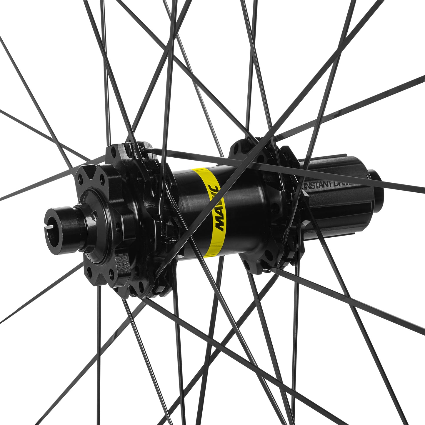 Roue VTT disque 27.5" Mavic E-Deemax Boost tubeless arrière 12V