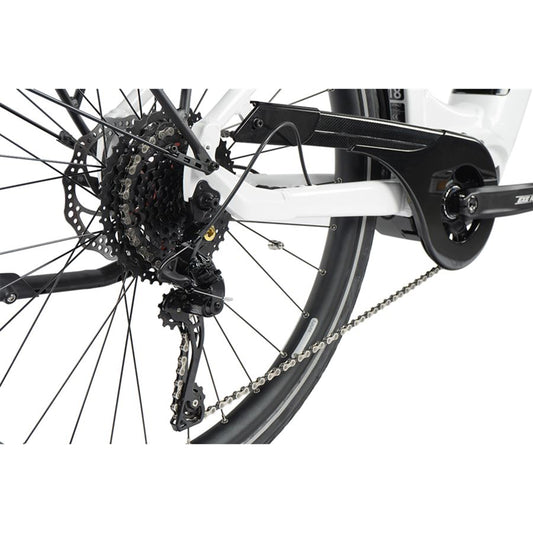 Electric city bike 28 Leader Fox Vivala white Bafang M420 15Ah