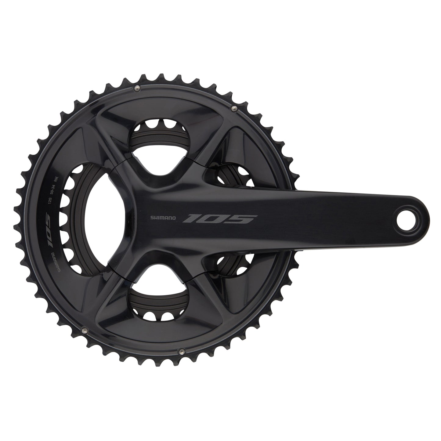 Pédalier route Shimano 105 R7100 noir 175 50x34