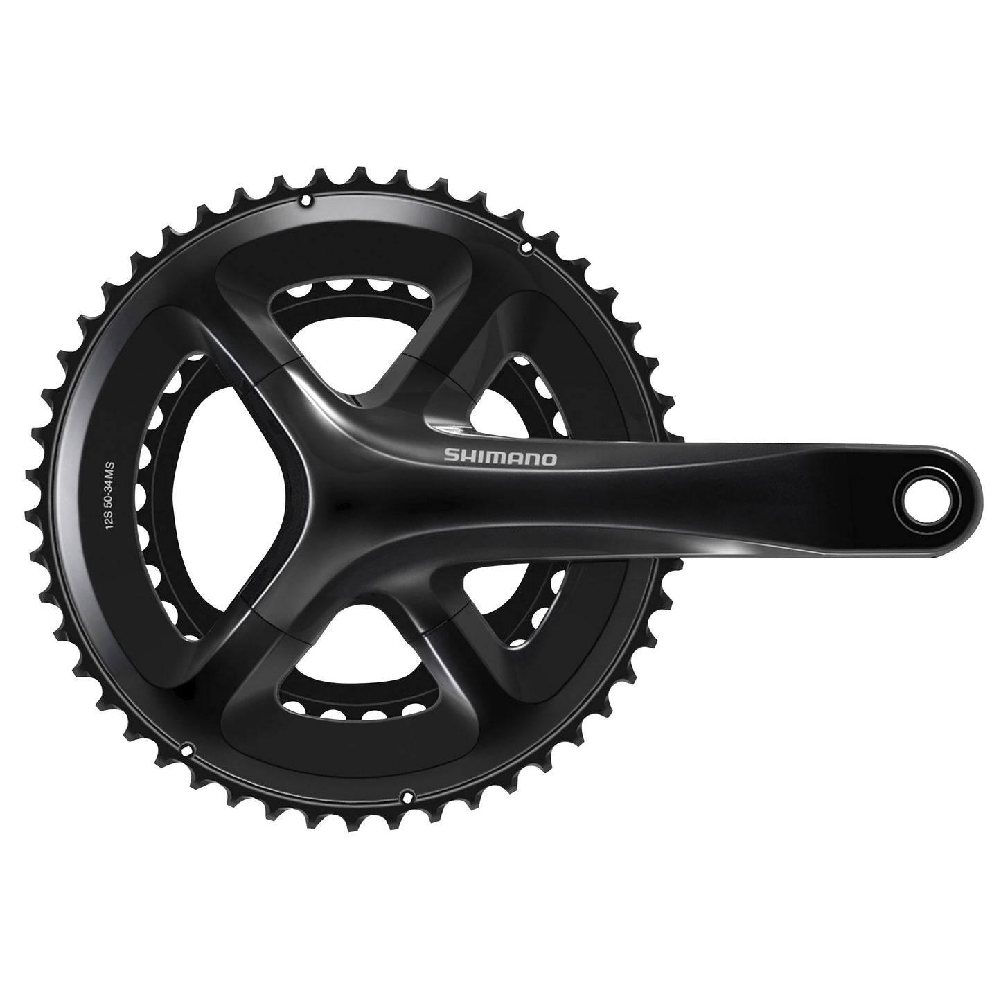 Shimano RS520 Road Crankset Black 175 50x34