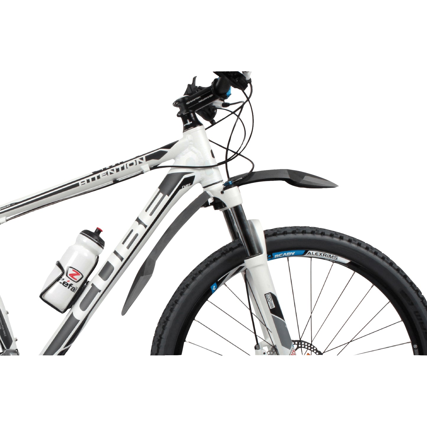 Zéfal Deflector FM60 + RM60 Black MTB Mudguard Set