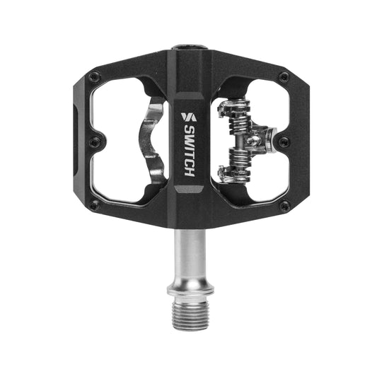 Pédale gravel VTT plate Switch auto ou standard 85x70