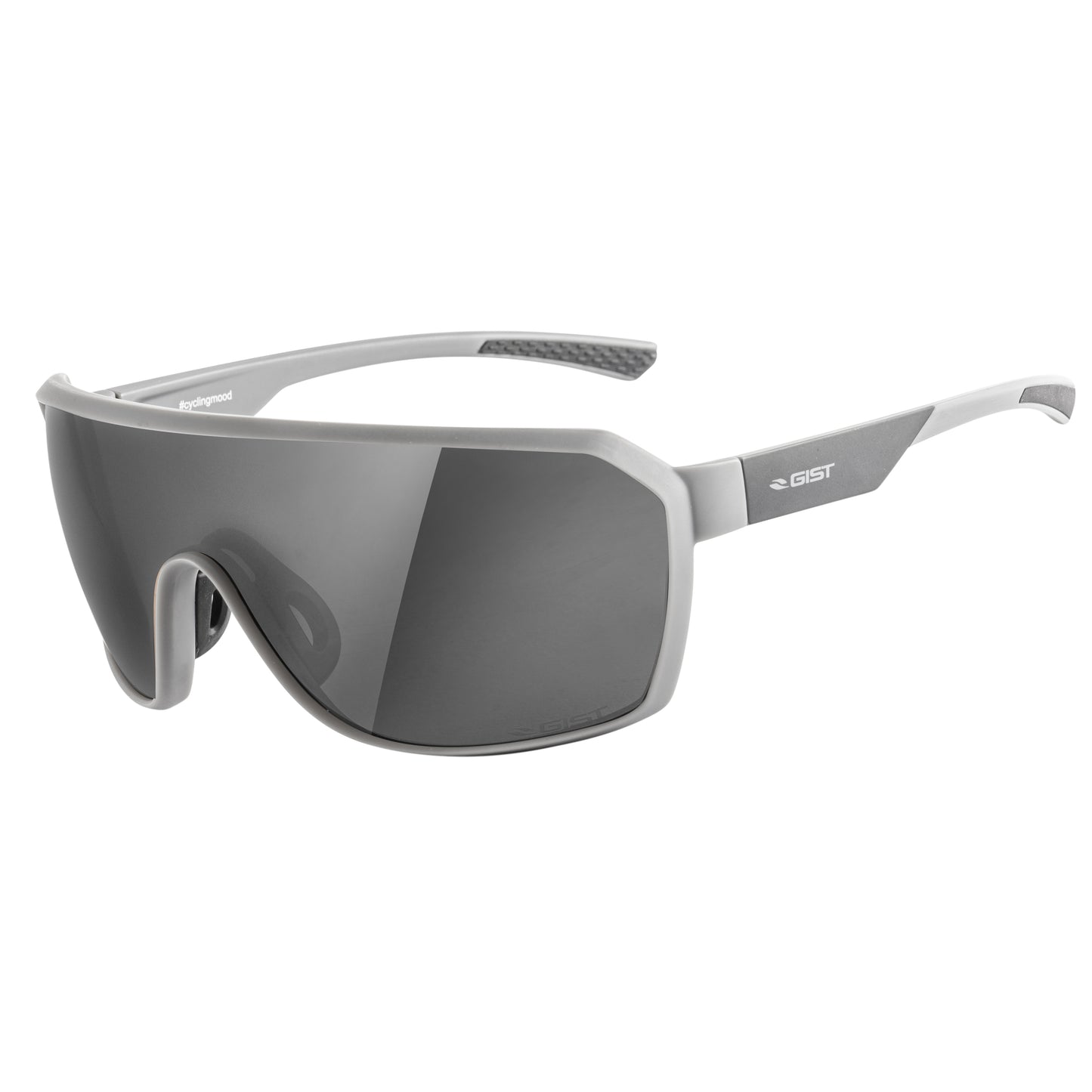 Lunettes vélo adulte Gist Range gris mat