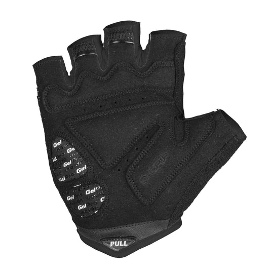 Gants vélo court Gist D-Grip Gel été noir