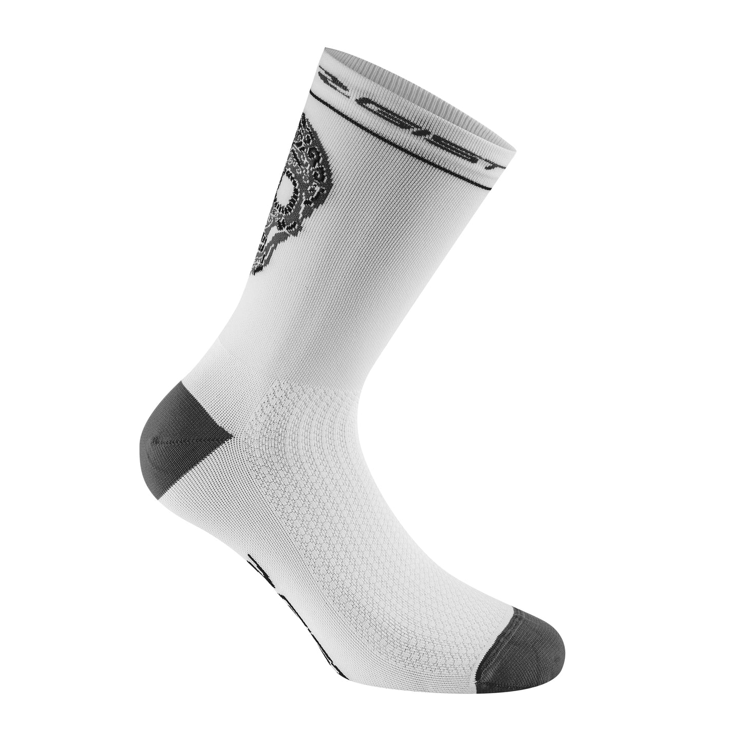 Socks Ankle Socks Summer Gist Skull White Black Height 18cm