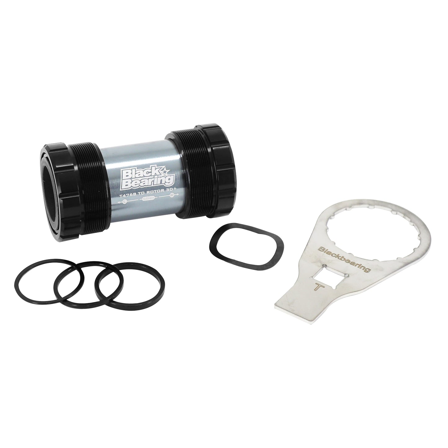 Integrated threaded bottom bracket road-MTB Blackbearing upper bearing B5 diameter 47mm DUB axle 28.99mm (68-73mm shell)