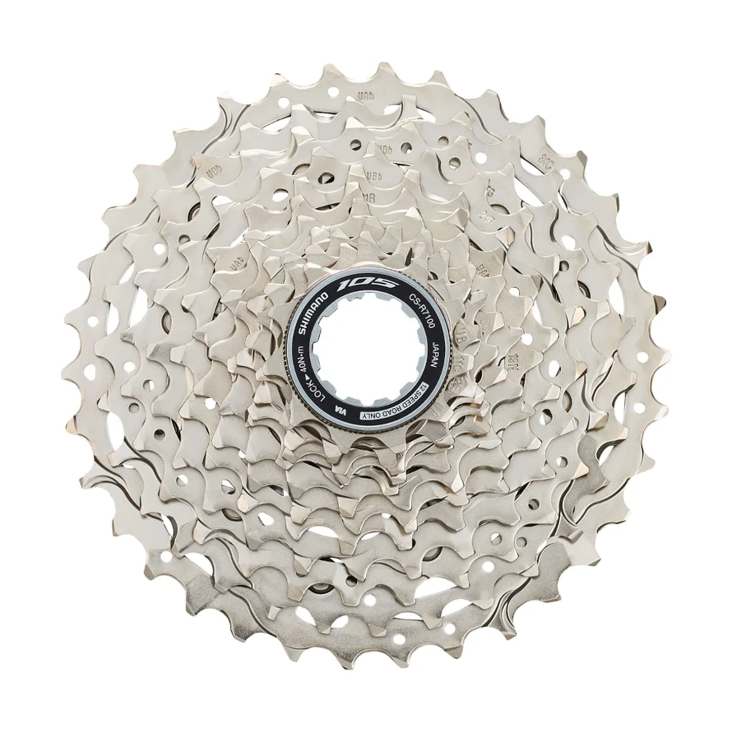 Cassette 12v. Shimano 105 r7101 hg 11-34 (11-12-13-14-15-17-19-21-24-27-30-34)
