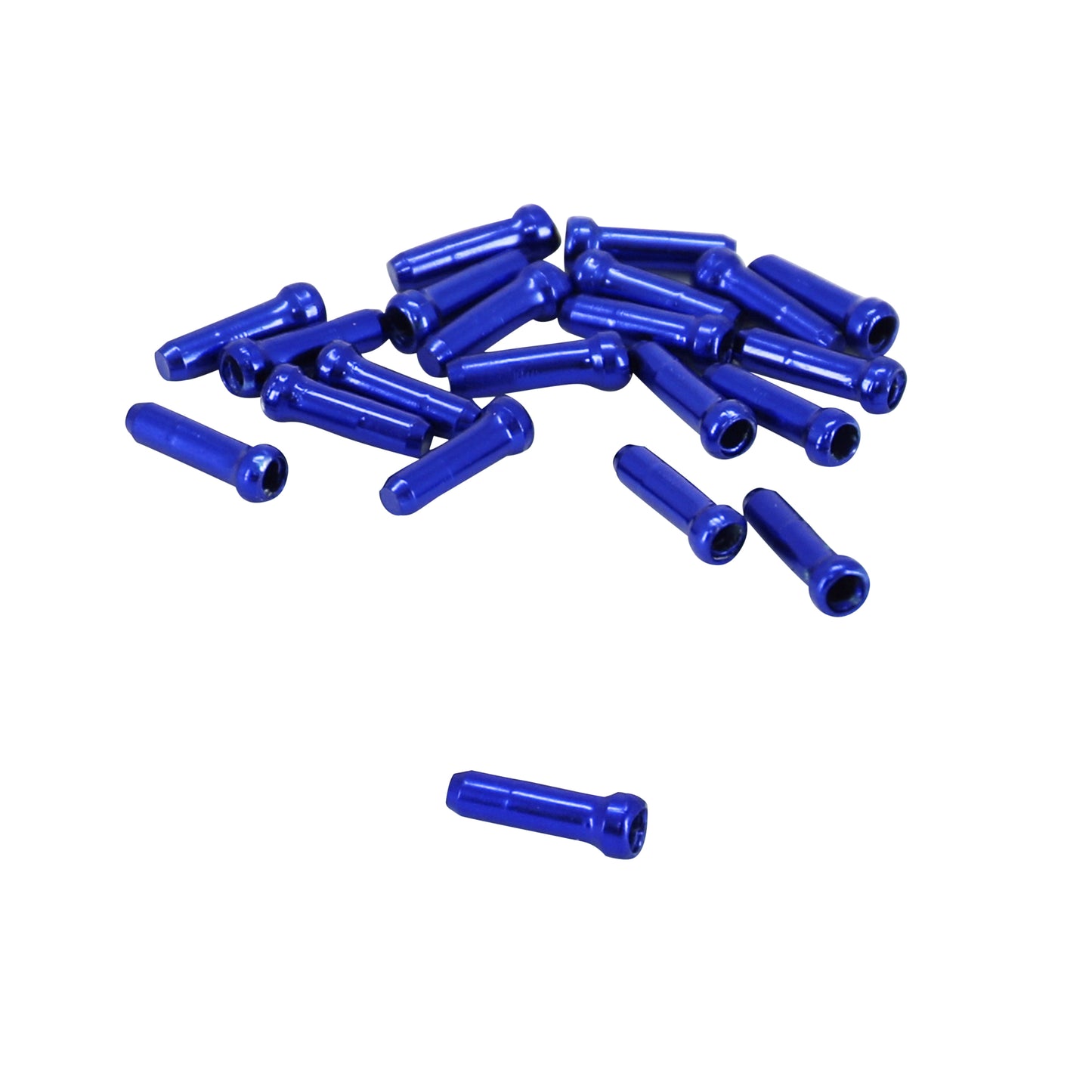 Embout de câble de frein trottinette PCP bleu lot de 20