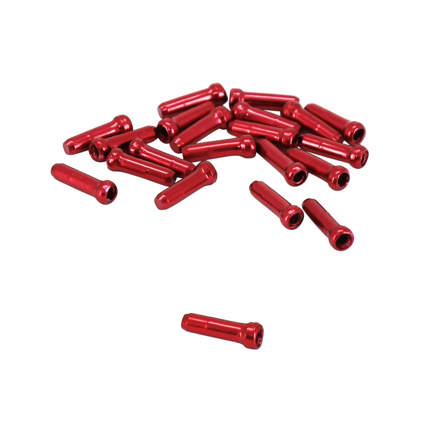 PCP Red Scooter Brake Cable End Cap Pack of 20