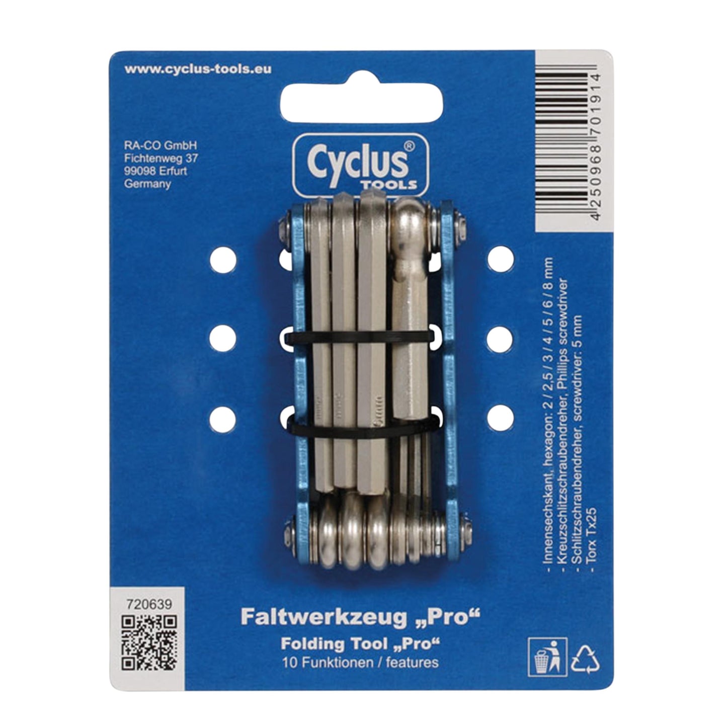 Cyclus 10-Function Multi-tool with Torx T25