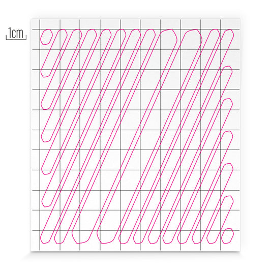 Sticker réfléchissant Reflective Berlin bandes universelles noir