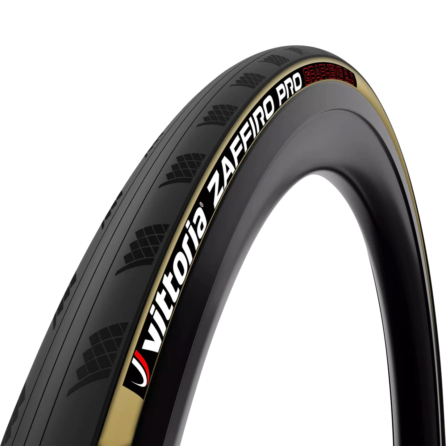 Road Tire 700 X 25 Vittoria Zaffiro Pro Gen 5 Black-Tan Graphene 2.0 TS (25-622)
