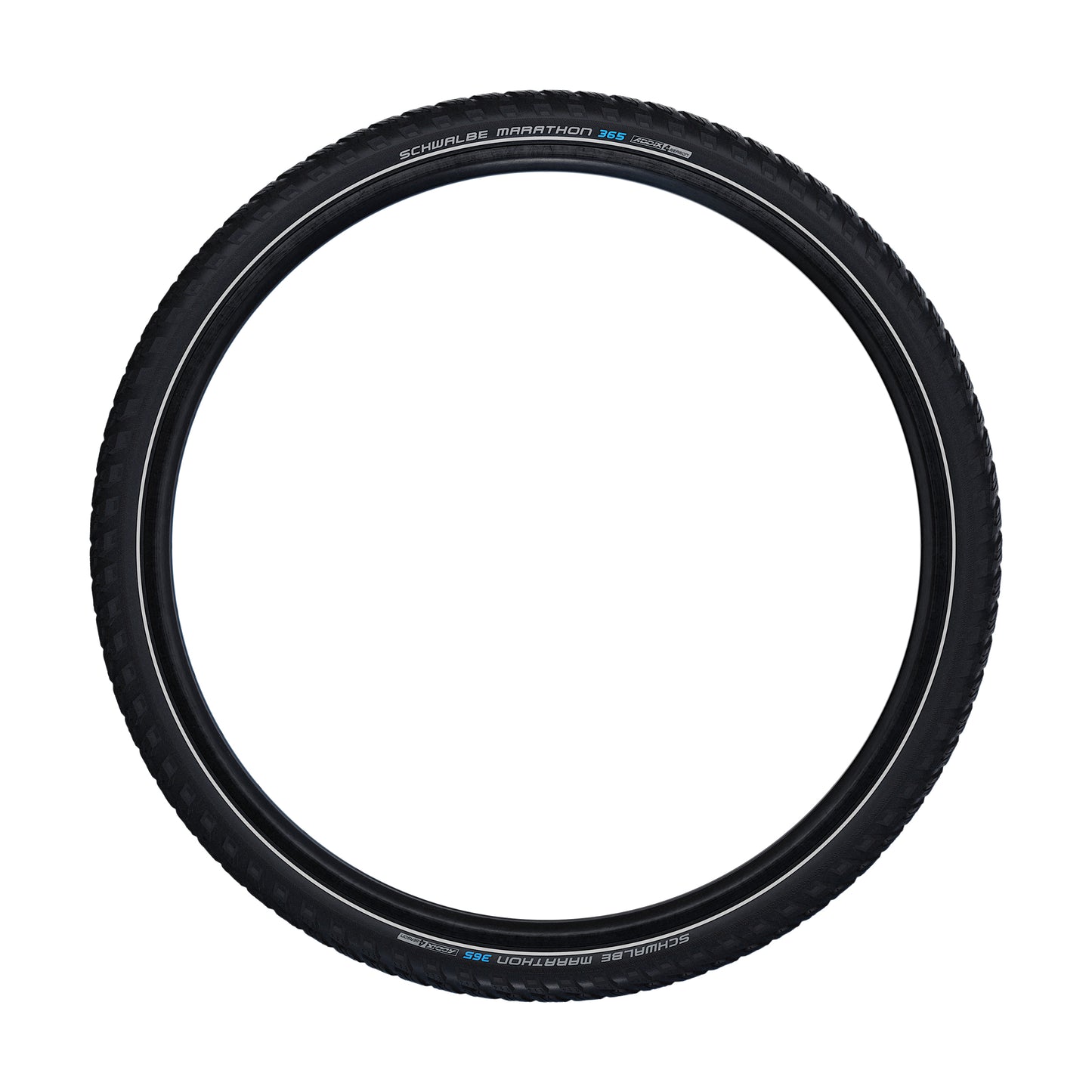 Hybrid Bicycle Tire Cross 700 x 38 (29 x 1.50) Schwalbe Marathon 365 TR (38-622) GreenGuard Puncture Protection Reflex Sidewall - All-Season Tire