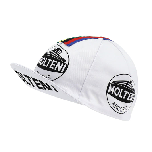 Vintage Molteni World Champion cycling cap white Gist