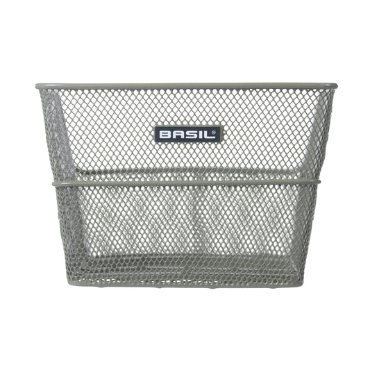Panier arrière acier Basil Cento vert olive