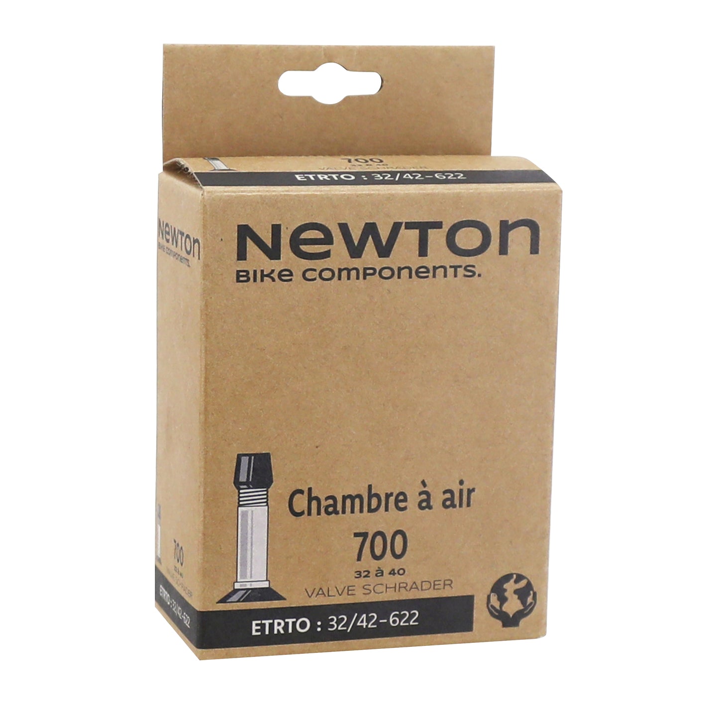700 x 35 Newton standard valve bicycle inner tube