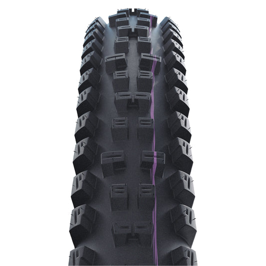 MTB Gravity Tire - E-Bike 29 X 2.40 Schwalbe Tacky Chan Addix Super Gravity Ultrasoft Black TLE Tubeless Ready TS (62-622) E-Bike Compatible