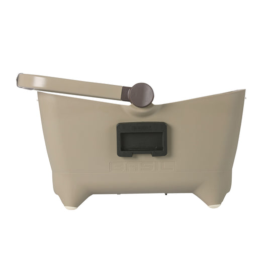 Panier avant plastique Basil Buddy marron pour chien
