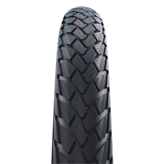 Tire City 27 X 1 1-4 Schwalbe Marathon Green Black TR (32-630) GreenGuard reinforcement Reflex sidewall E-bike compatible