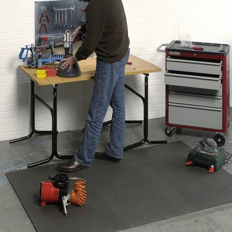 Mottez workshop foam tiles 61 x 61 cm set of 6