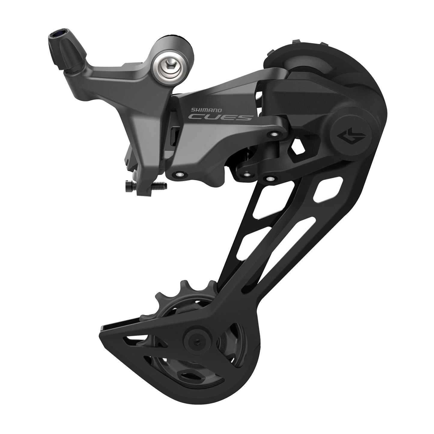 Dérailleur VTT arrière Shimano 11v. cues u6020 shadow rd pour double plateau