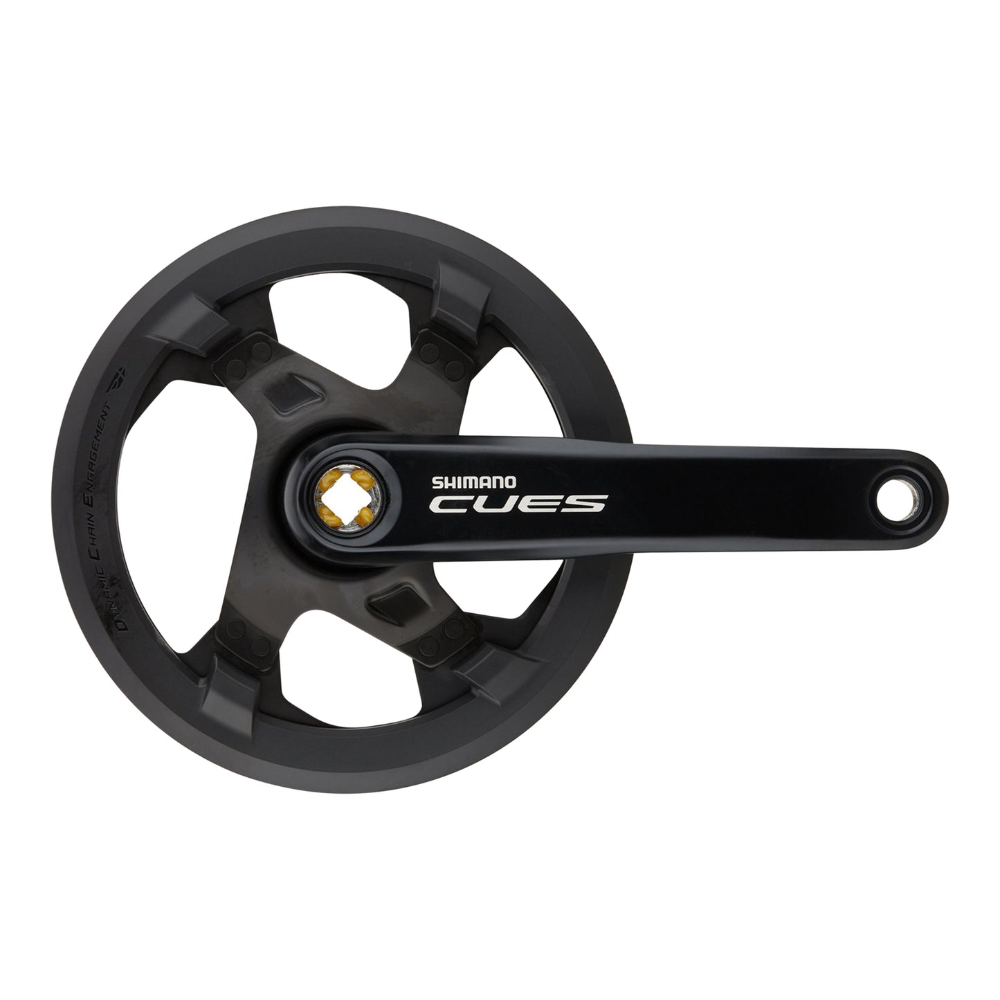 Shimano Cues U4000 mountain bike crankset black 170 42 teeth bottom bracket 123