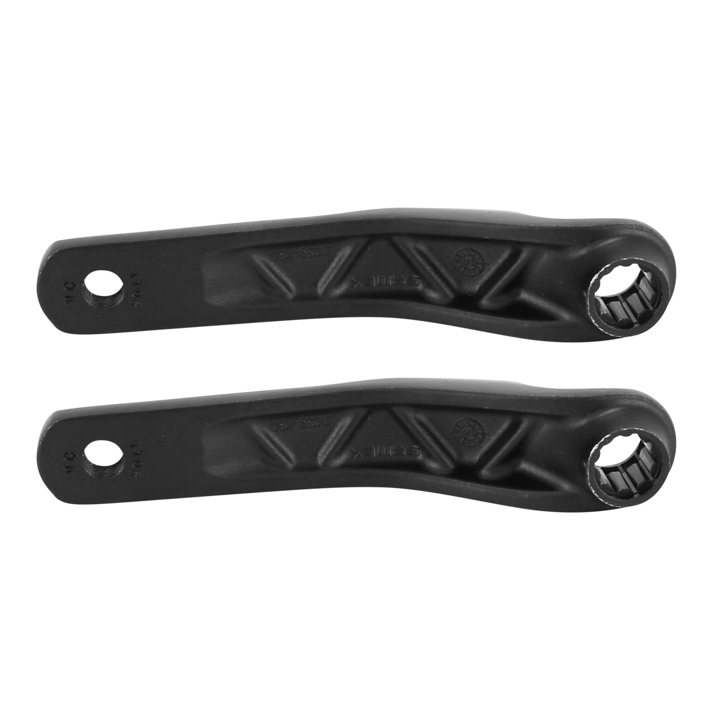 Right and left cranks MTB Fat Leader Fox Brasa Panasonic 170