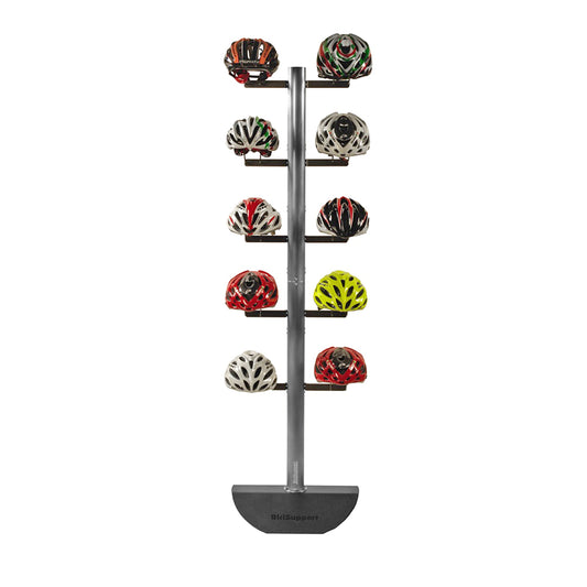 Bicisupport 10-place helmet display stand 188 cm