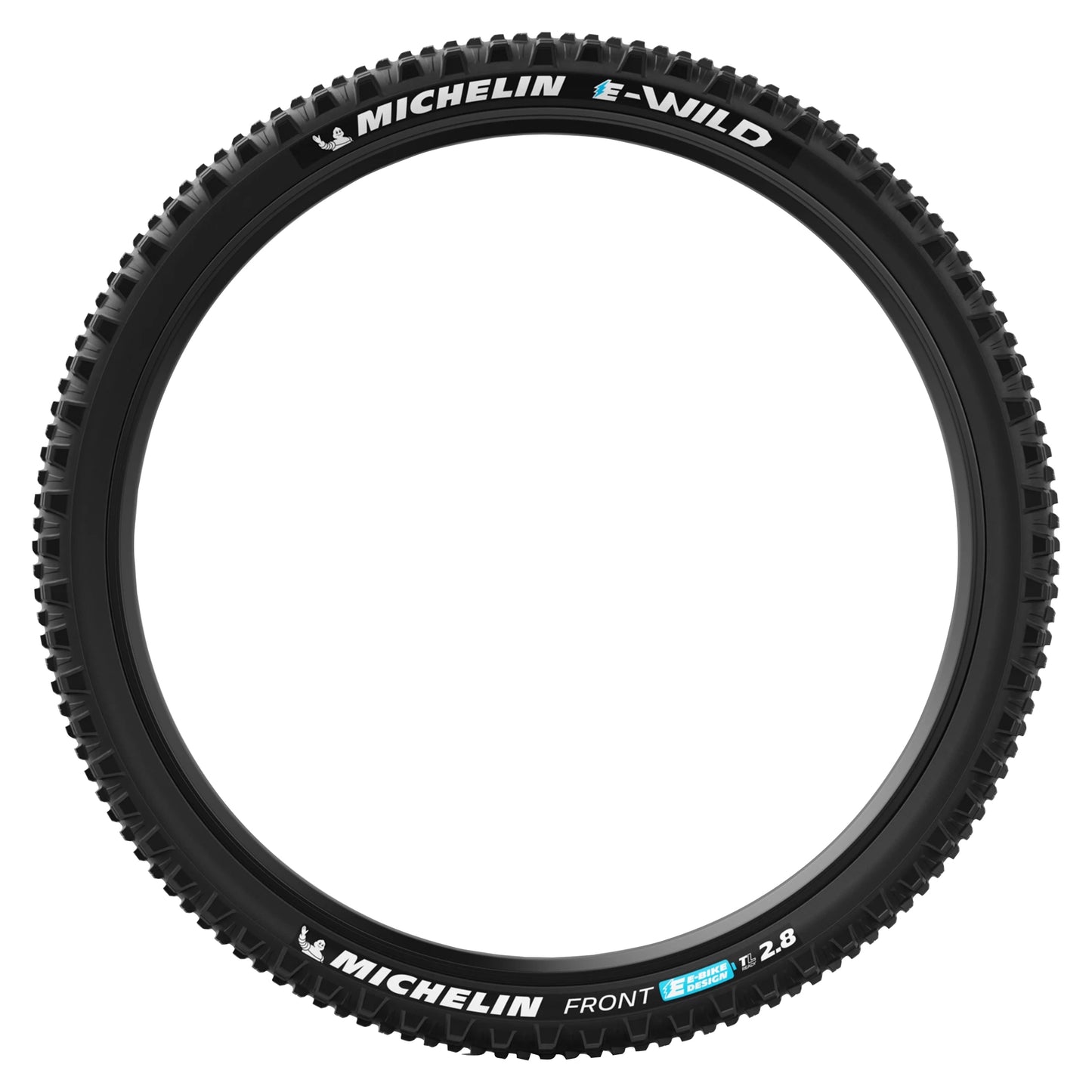 Pneu VTT Gravity - VAE 29 X 2.40 Michelin E-Wild Front Racing Line Noir Tubeless Ready TS (61-622)