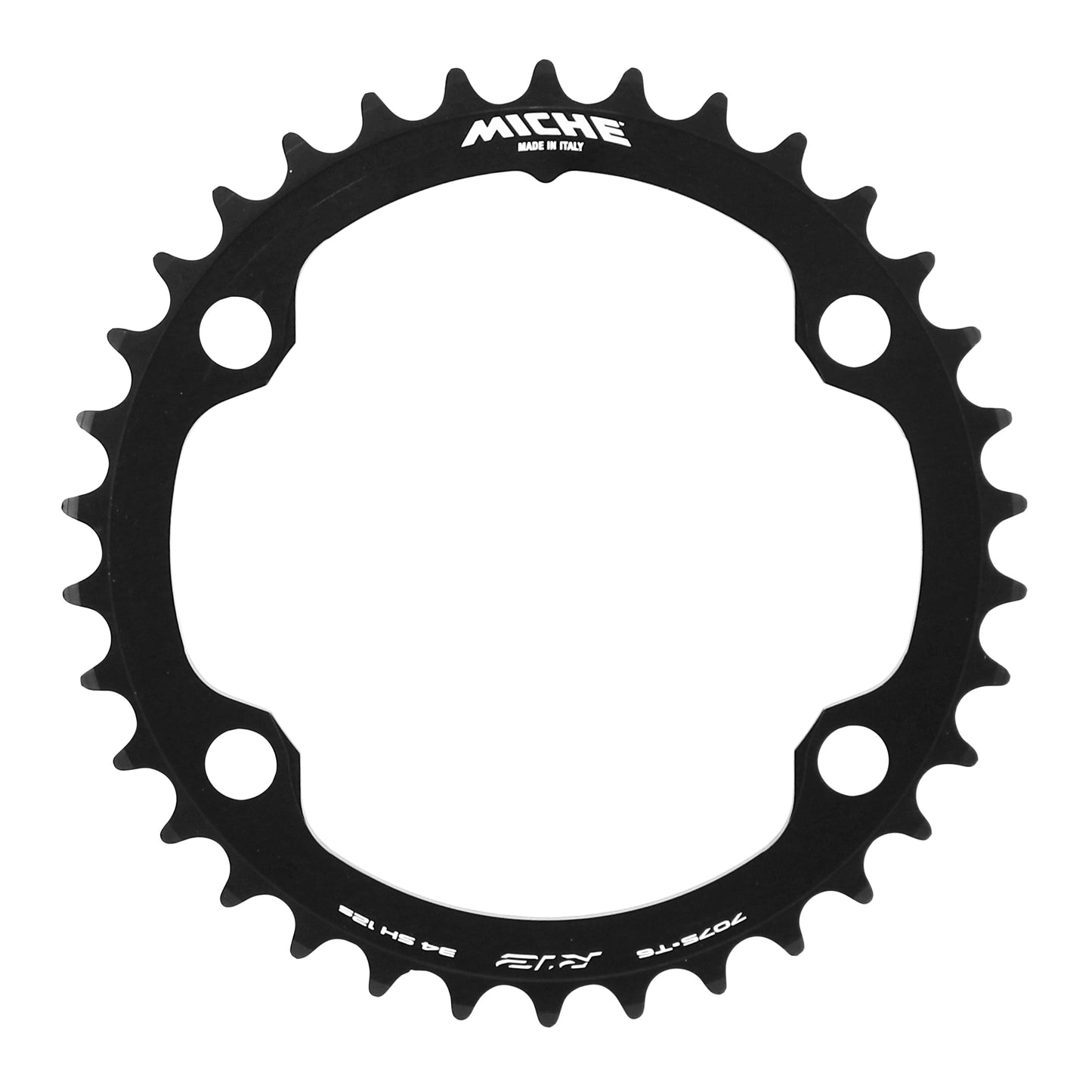 Miche D110 4-arm chainring for Shimano 105 R7100 34T 12-speed