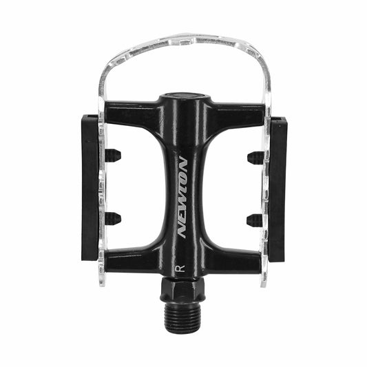 Newton MTB pedal black aluminum cage silver aluminum 9/16