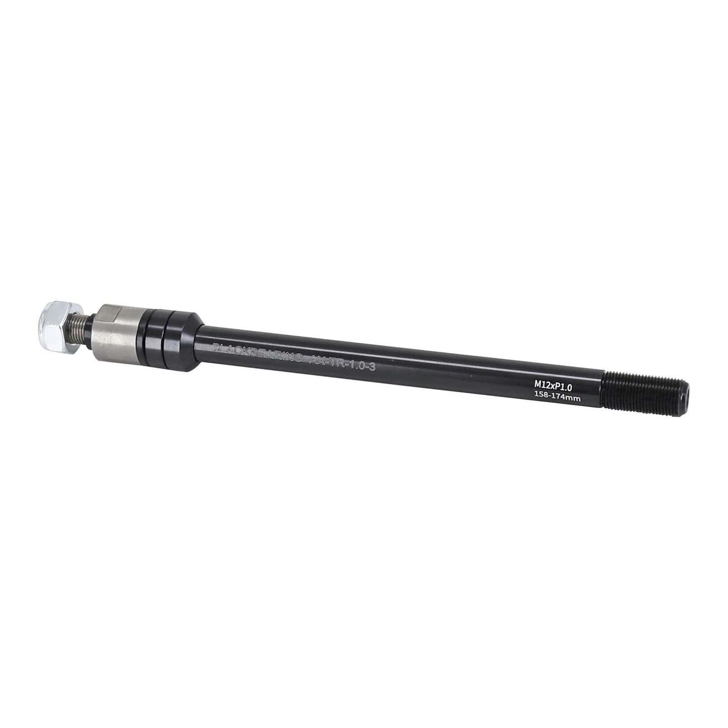 Blackbearing M12x1.0 12x142-148 Rear Trailer Axle (158/170mm)