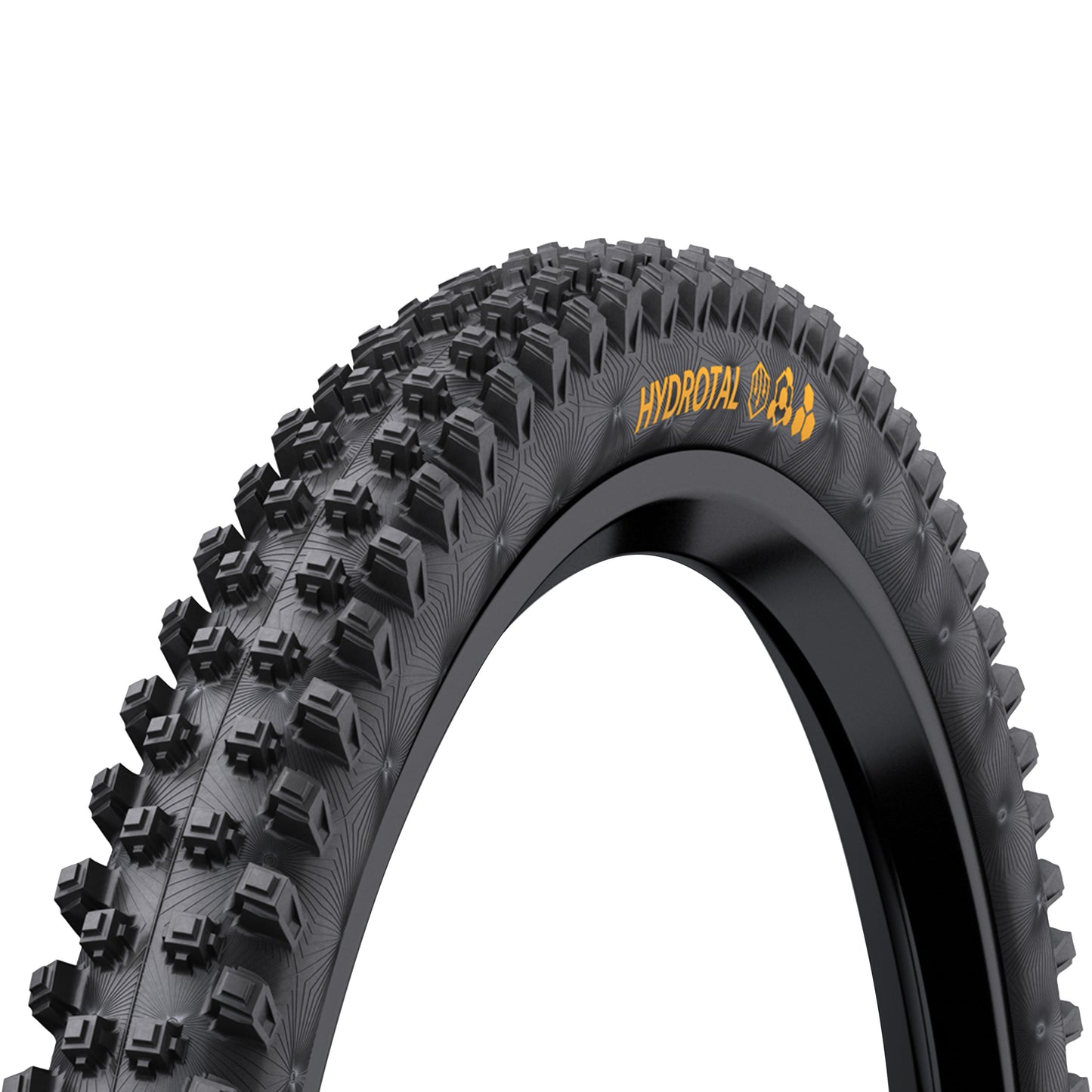 Continental Hydrotal Downhill Super Soft Front 27.5 x 2.40 Gravity MTB Tire Black Tubeless Ready TS (60-584) (650B) Muddy Terrain E-bike Compatible