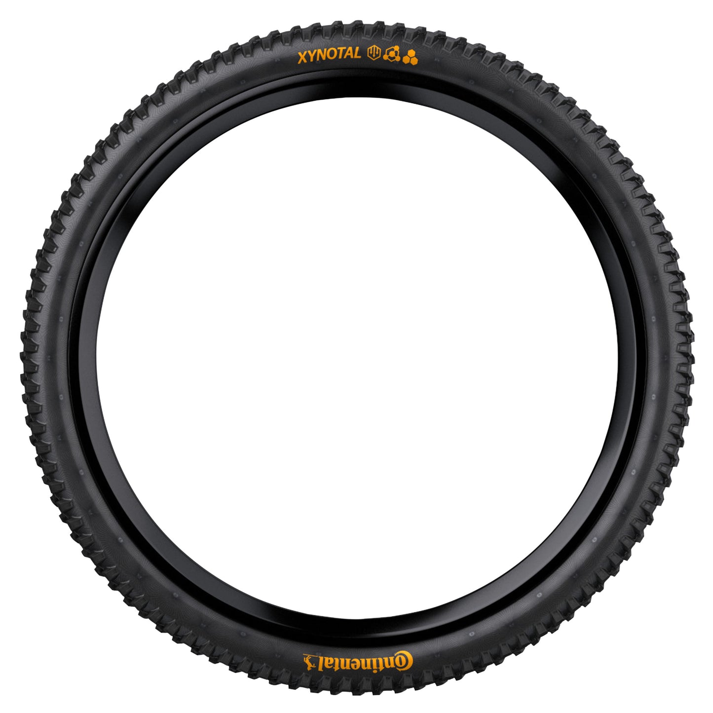 MTB Gravity Tire 29 X 2.40 Continental Xynotal Downhill Super Soft Apex Sidewall Reinforcement Black Tubeless Ready TS (60-622) Hard and Dry Terrain E-Bike Compatible