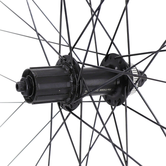 Roues PCP VTT disque blocage 29" Karma noir double paroi moyeu Shimano TX505