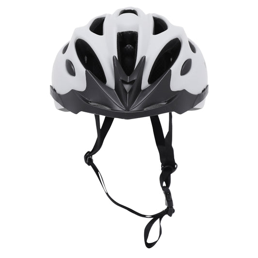 Newton adult road/mountain bike helmet – light grey matte in-mold sports helmet
