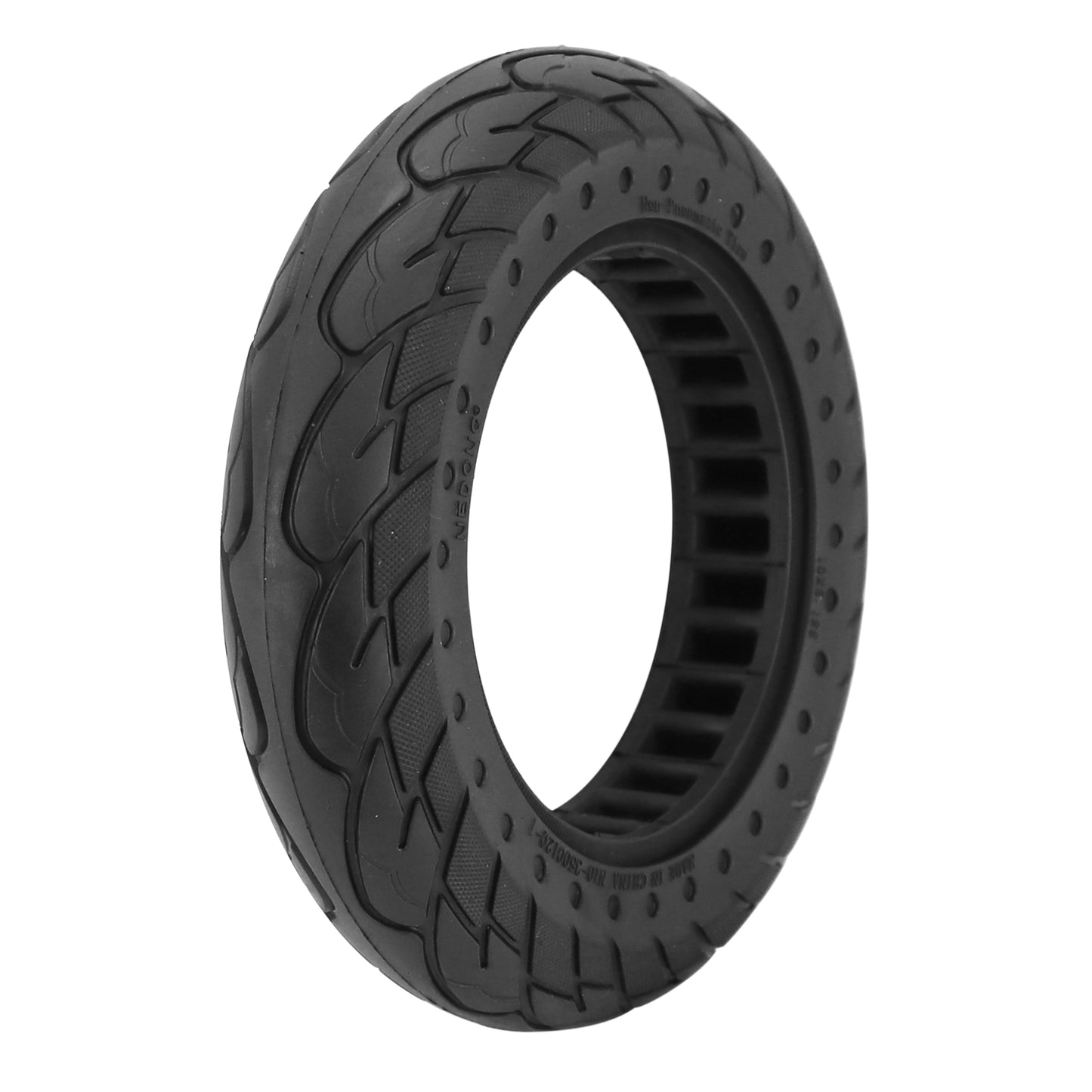 Pneu Trottinette plein 10 X 2.125 Noir - Largeur Interieur 36 mm (Dualtron - Apollo et autres)
