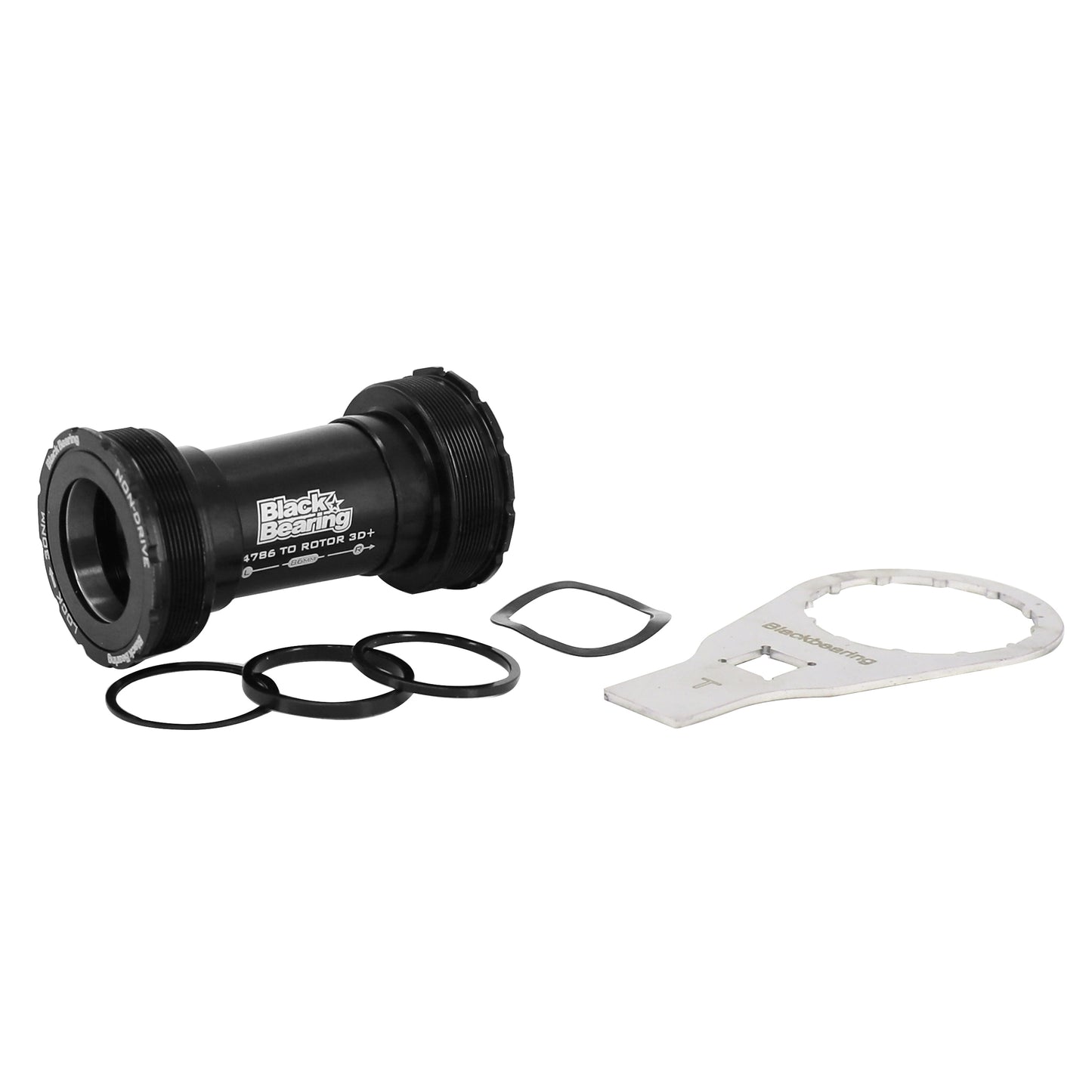 Cuvette intégrée boîtier fileté route VTT Blackbearing roulement supèrieur b5 diam 47mm (boîte de 86-92mm) anglais - bsc - 1,37x24 axe 30mm