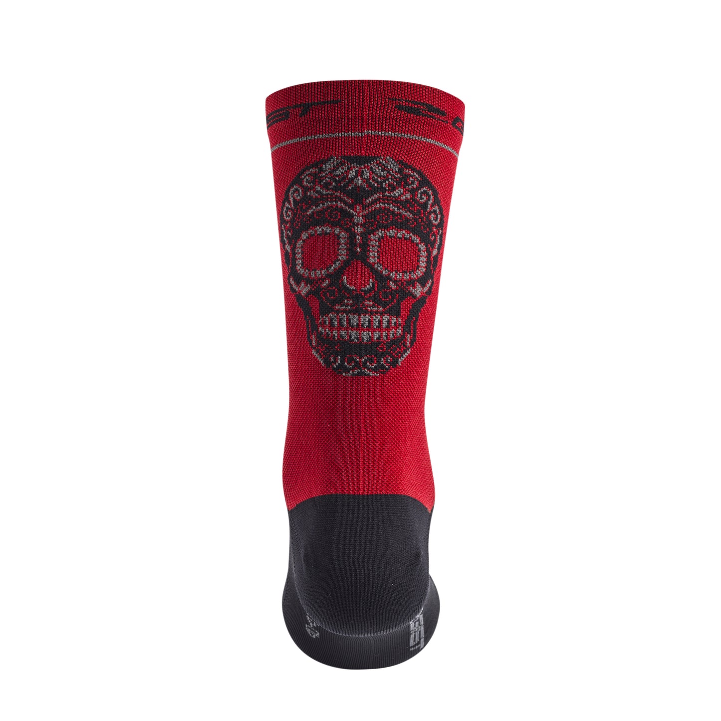 Gist Skull Summer Ankle Socks Burgundy 18cm Height