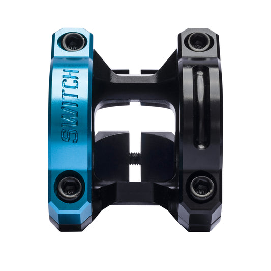 Potence VTT Switch Rocker noir-bleu pour cintre 35 L35 DH