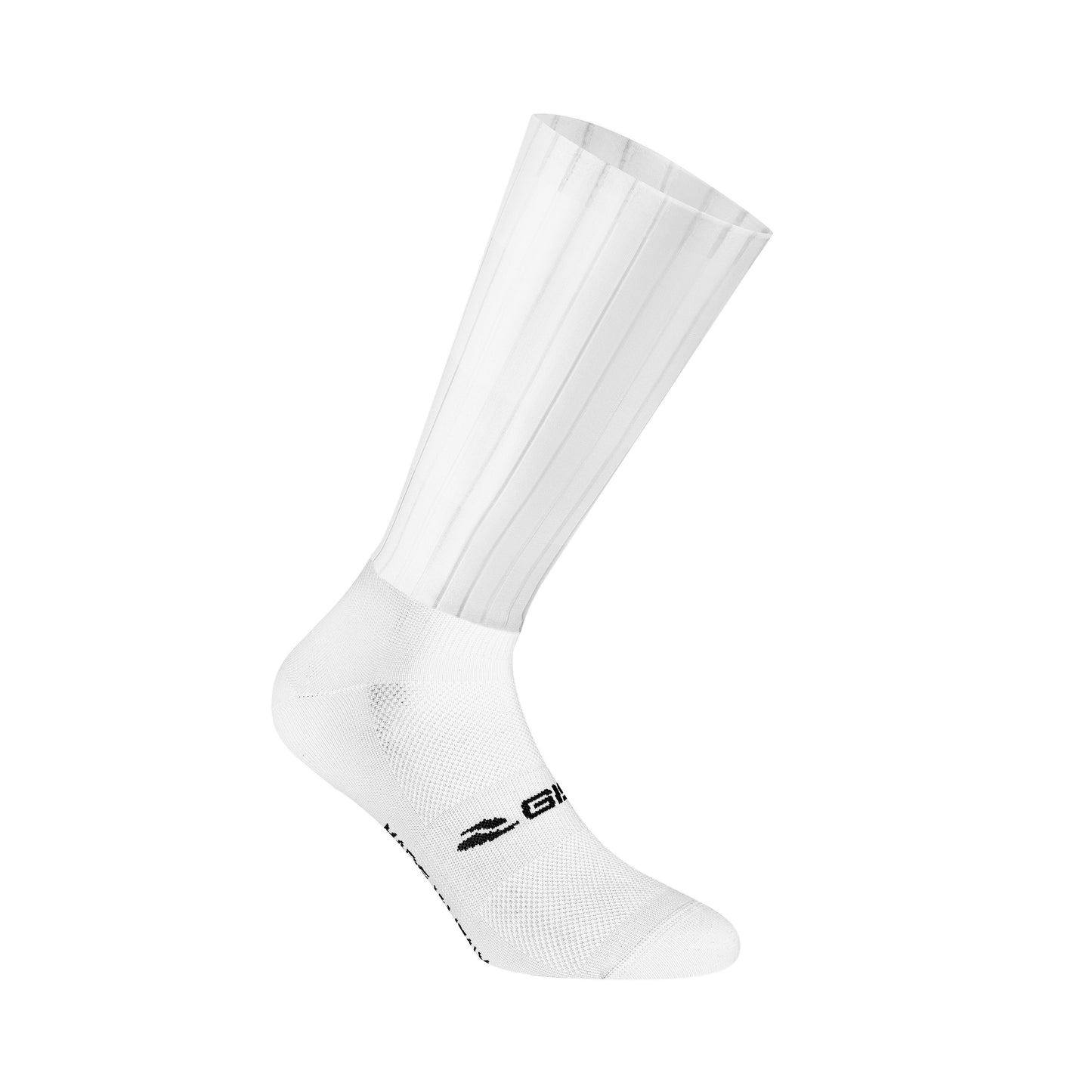 Chaussettes Socquettes Été Gist Speed Blanc Antibactérien, Respirante Hauteur 20cm