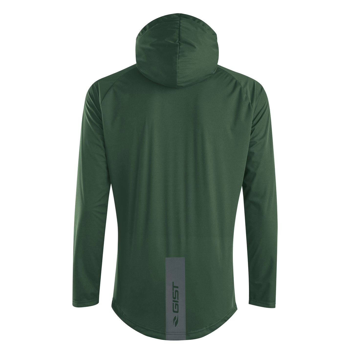 Veste vélo pluie adulte Gist Giubbino vert kaki