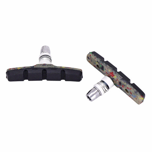 Recycled 70mm MTB V-brake pad holders, screw-on