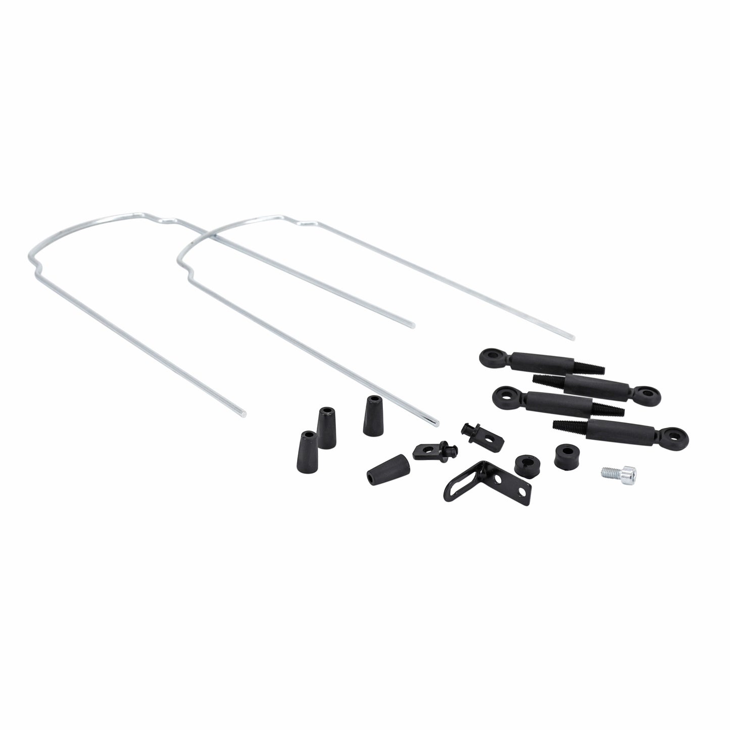 Mudguards Fat Bike Roto 20" Black F/R (pair)