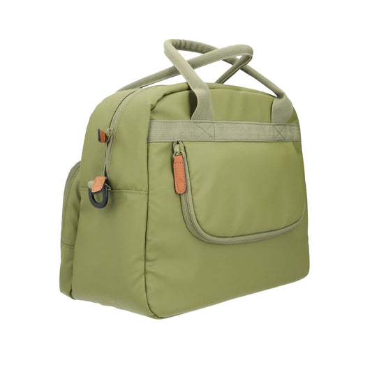 Sacoche arrière vélo Hapo.g vélotaf kaki fixation porte bagage 28x34x15cm / fixation sangles velcro sur porte bagage