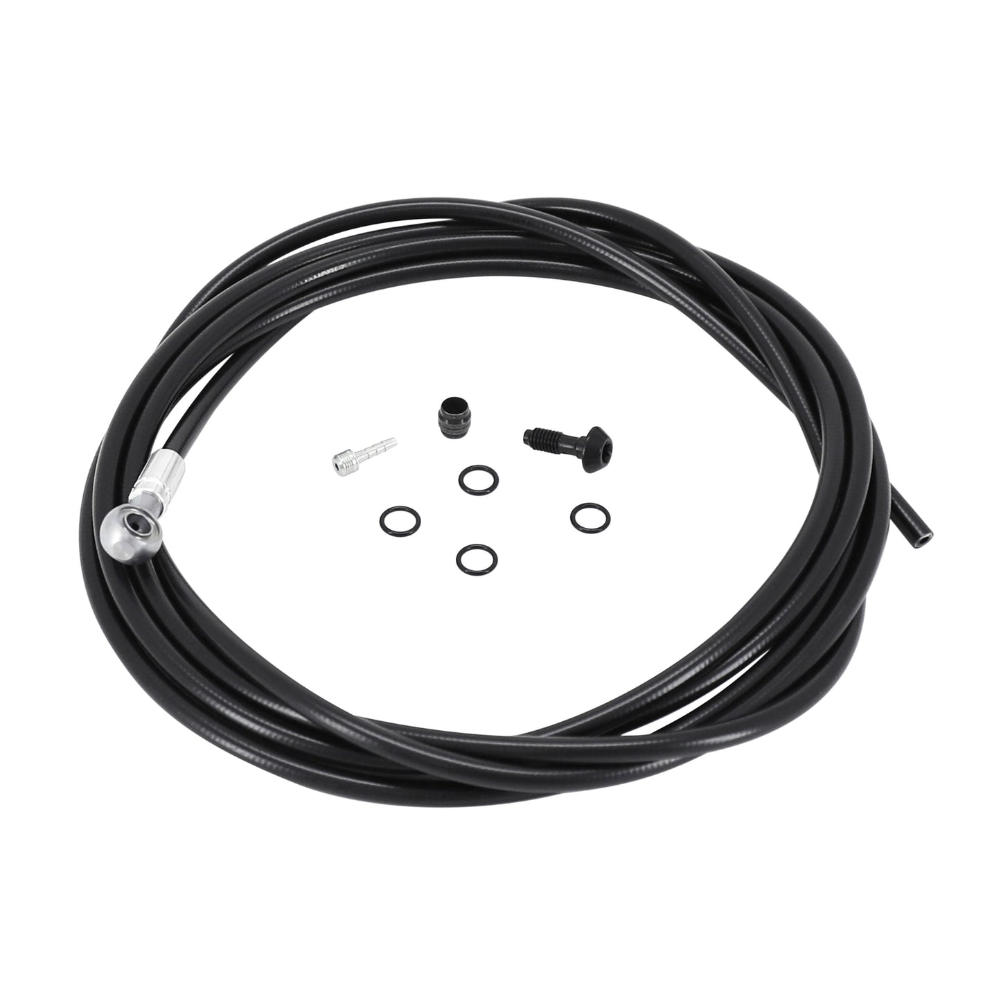 Durite Magura pour frein à disque 2500mm avec embout gaine hydraulique MT4 - mt trail