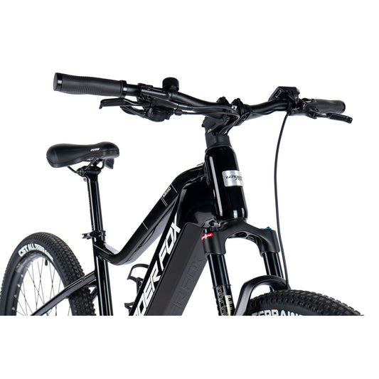 Electric Mountain Bike 27.5 Leader Fox Arimo H black Bafang AR 20Ah