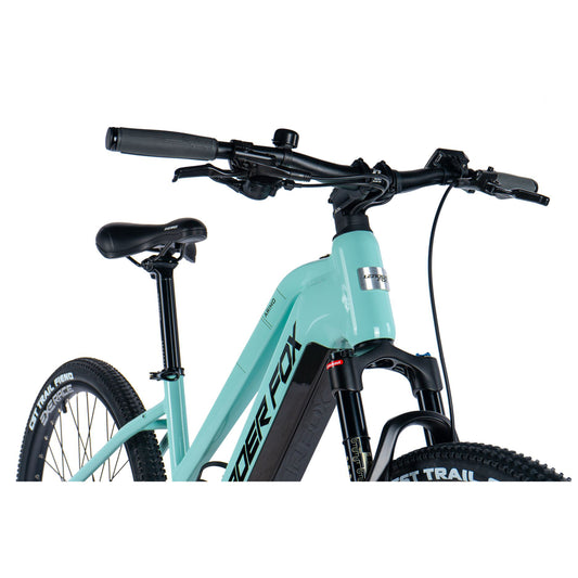 Electric Mountain Bike 29 Leader Fox Arimo F light green Bafang AR 20Ah